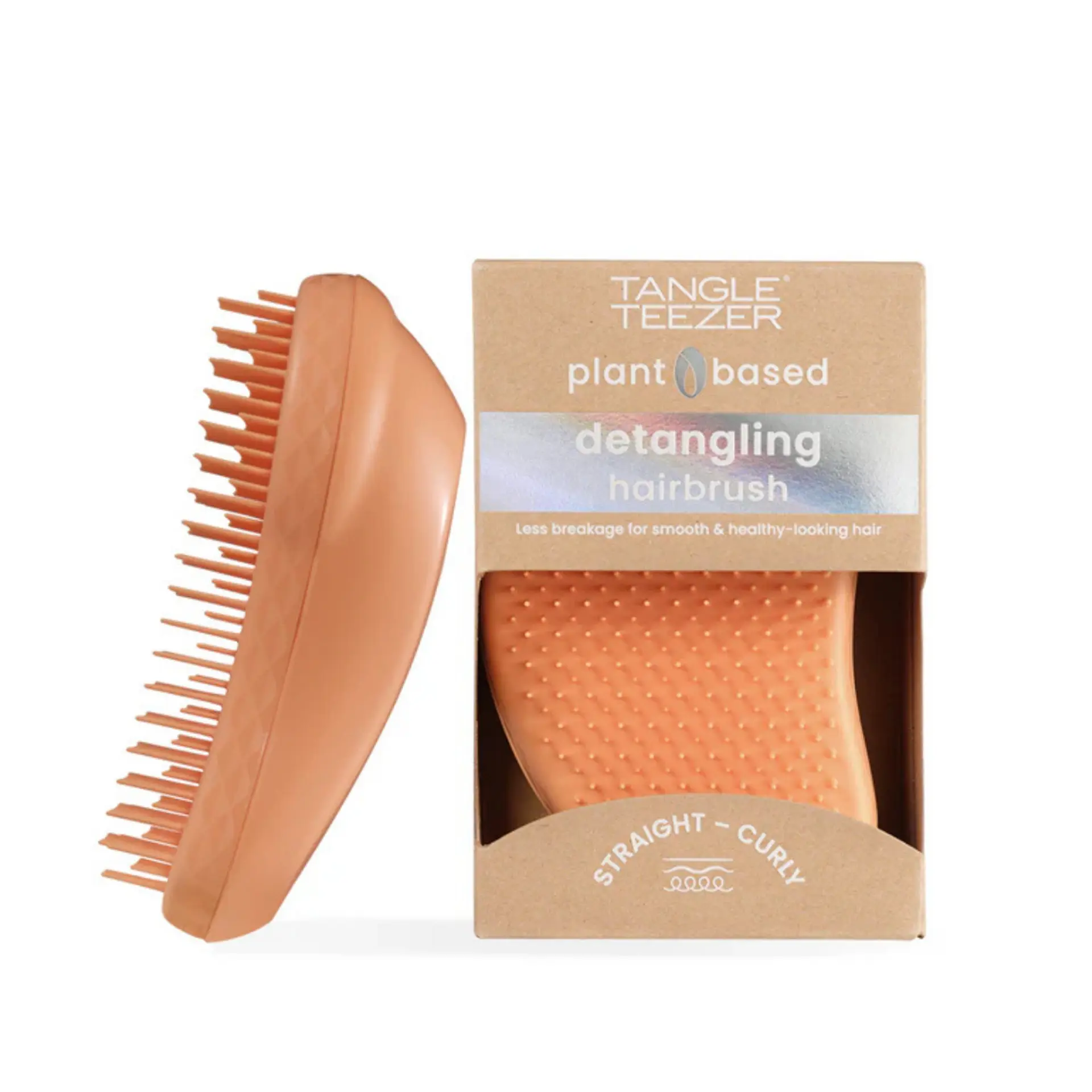 Bitki Bazlı Kolay Tarama Saç Fırçası